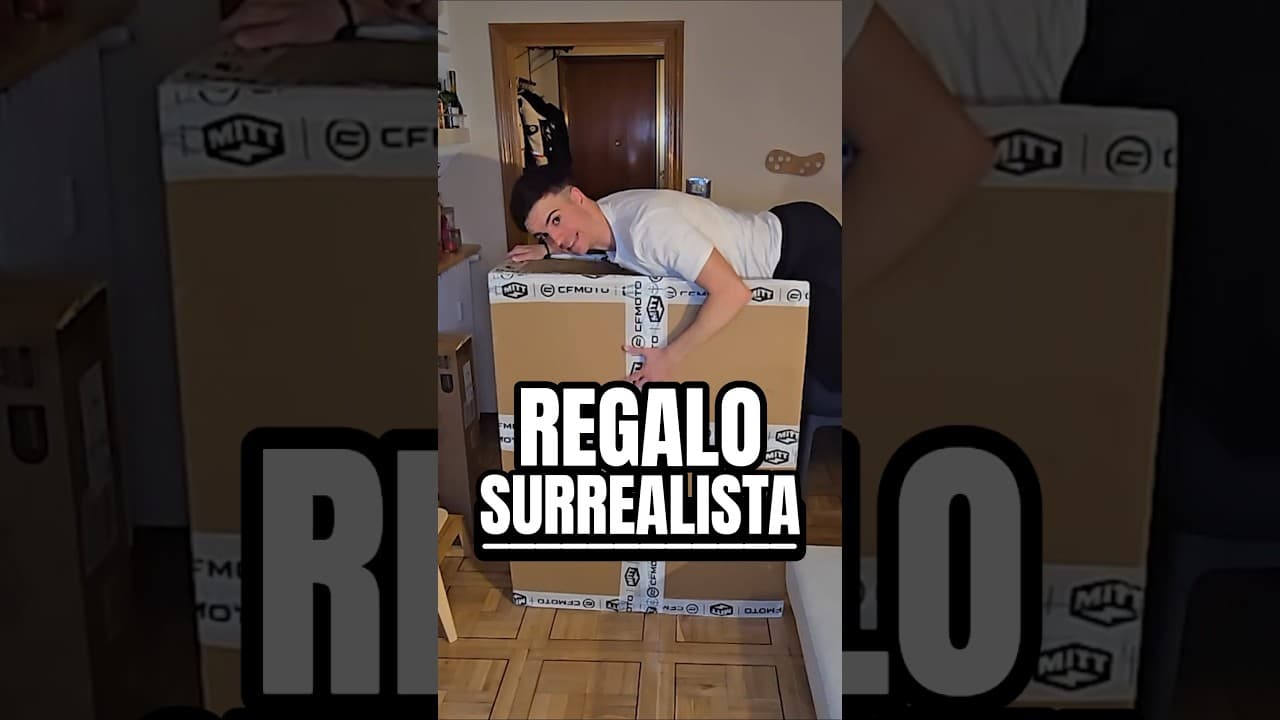 El regalo + EXTRAÑO que he recibido 🎁