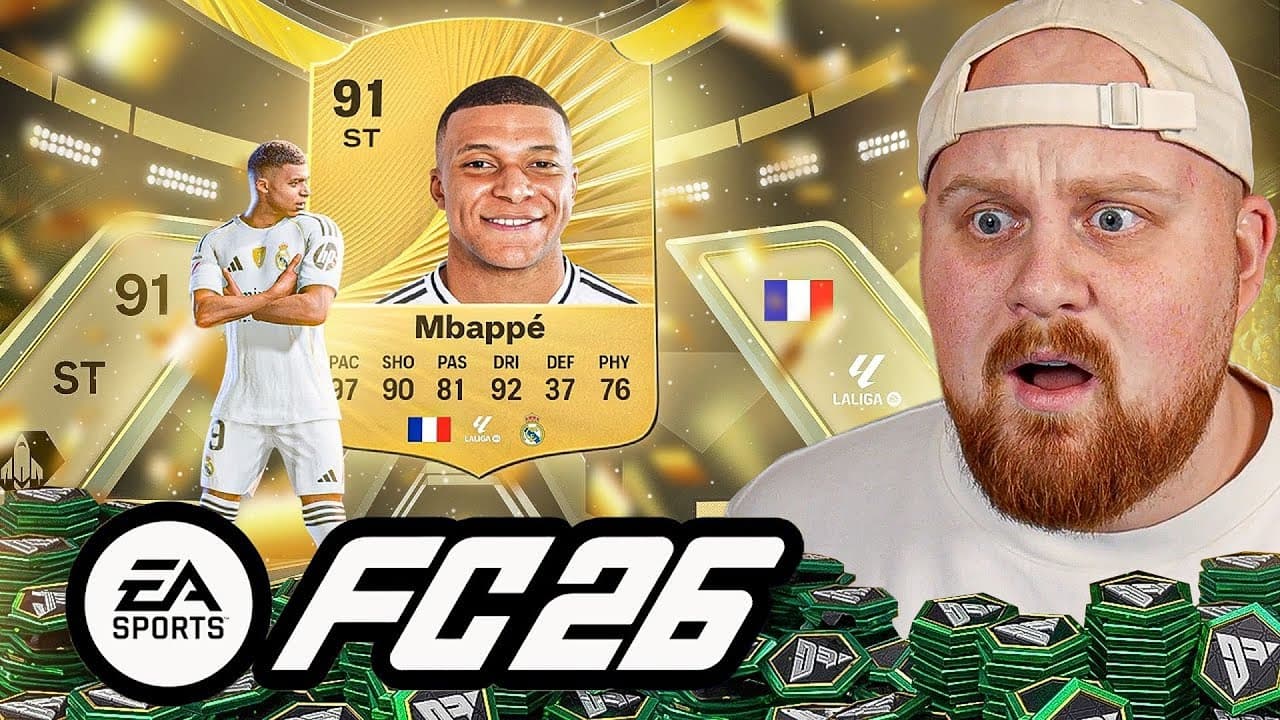 MIN FÖRSTA FC 26 PACK OPENING!
