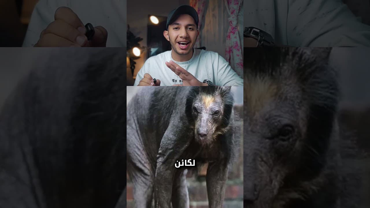 حيوانات بدون فرو صدمه كبيره جدا #اكسبلور #automobile #السعودية