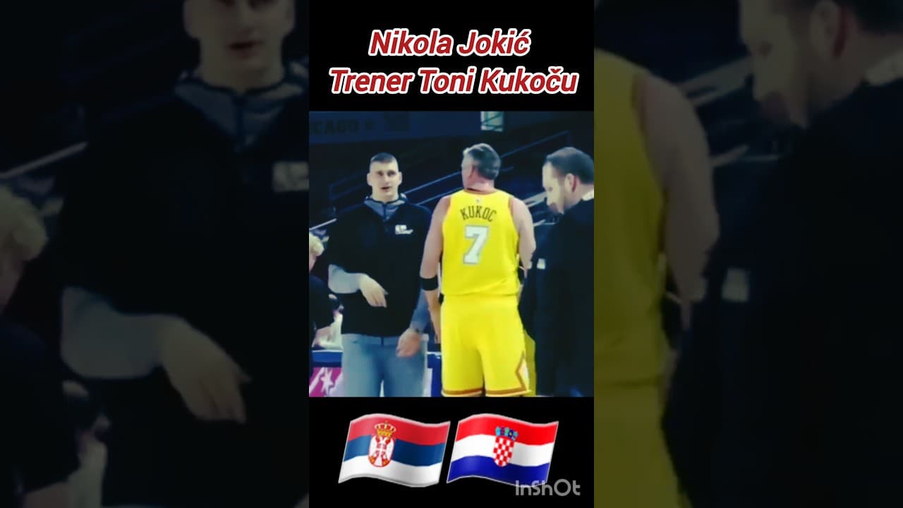 🇭🇷🇷🇸🔥 Nikola Jokić Coach to Toni Kukoč 😎🔥