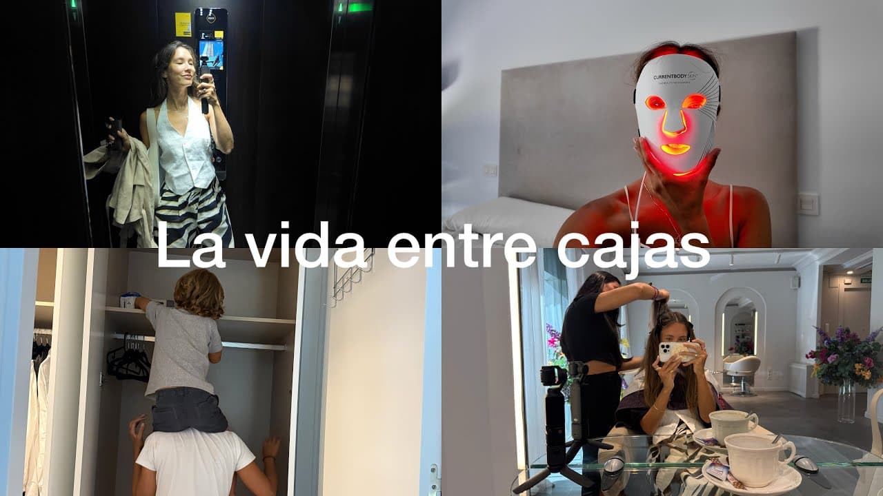 La vida entre cajas, la mudanza y vuelvo a ser rubia ♥