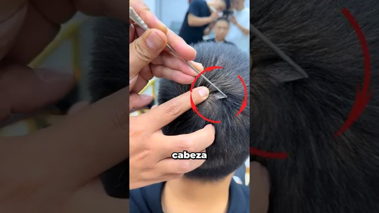 Este Peluquero Encontró Algo Extraño En Su Cabello 😲