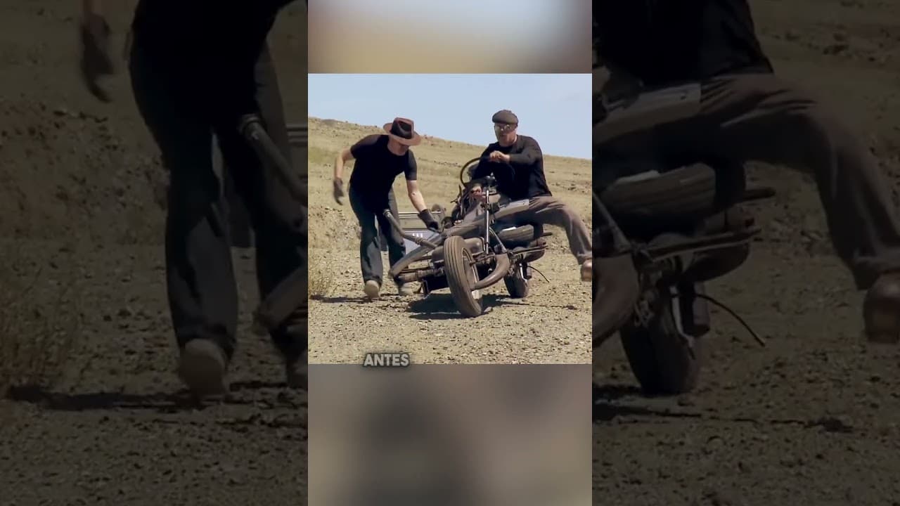 ¿Puede un coche averiado transformarse en una motocicleta? #shorts