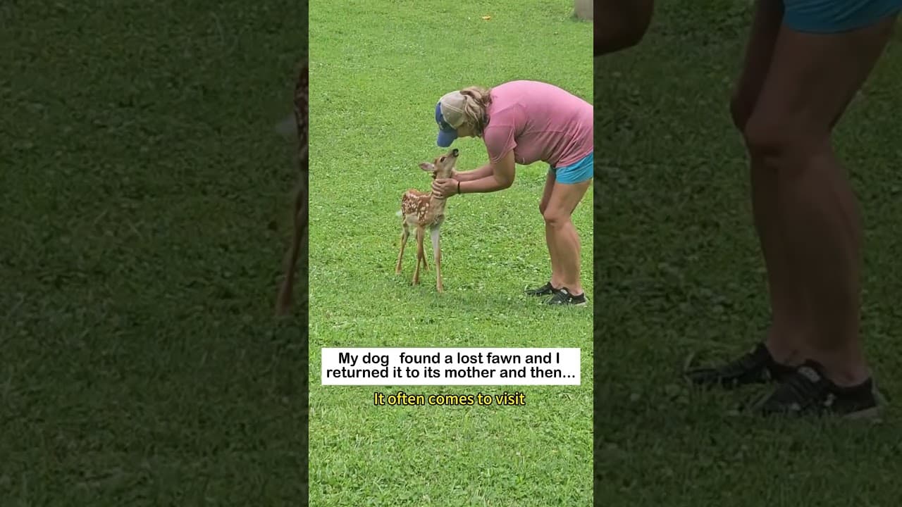 A lost deer #lovestory #animals #wildliferescue #wildlife #rescue #cute #funny #deer #love