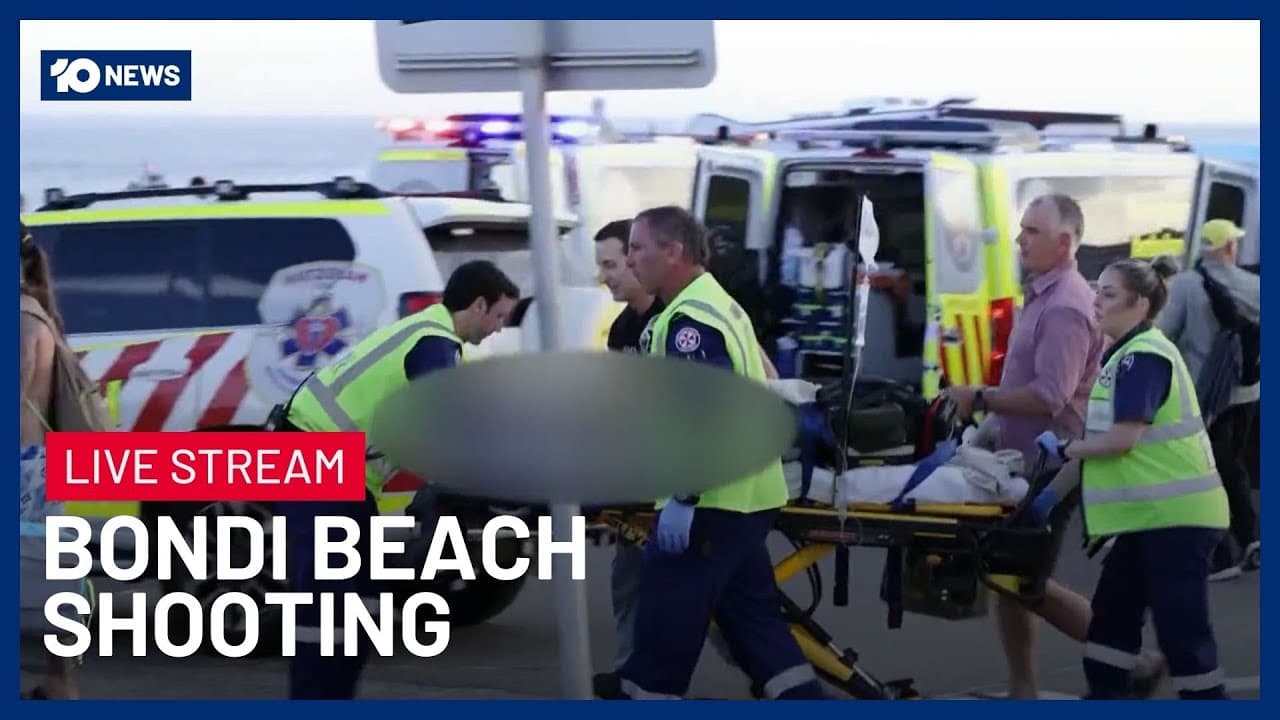 LIVE: NSW Police Respond To Reports Of Shooting At Sydney’s Bondi Beach | 10 News