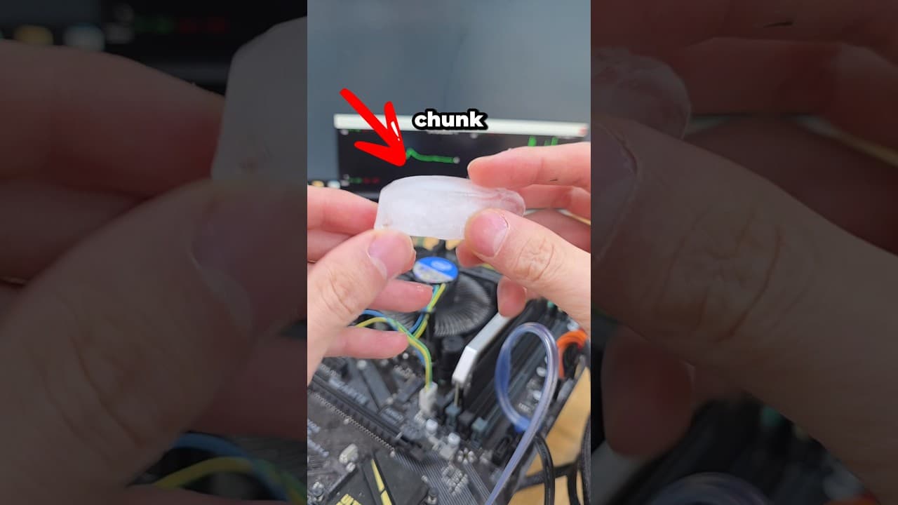 the trick to cooling PCs with ICE