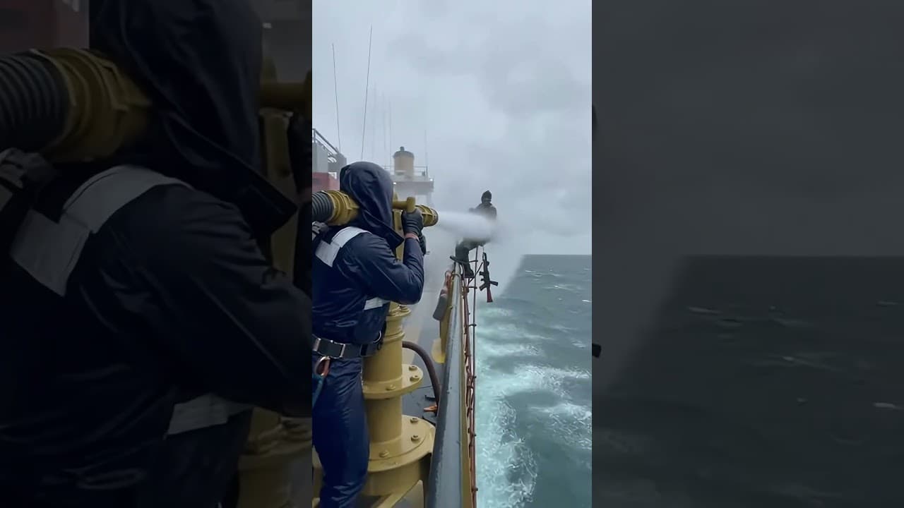 Water Cannon 1 - Pirate 0