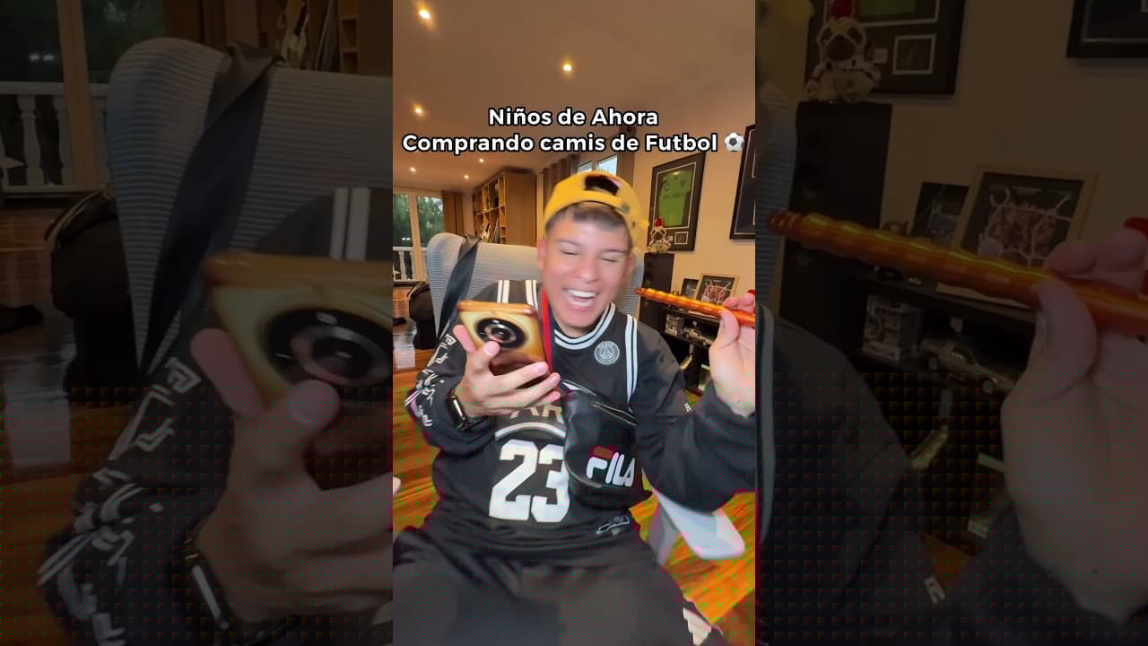 POV: Cuando Los Niños Compran Camisetas De Futbol Antes vs Ahora 😂🚀 Paul Ferrer #Short