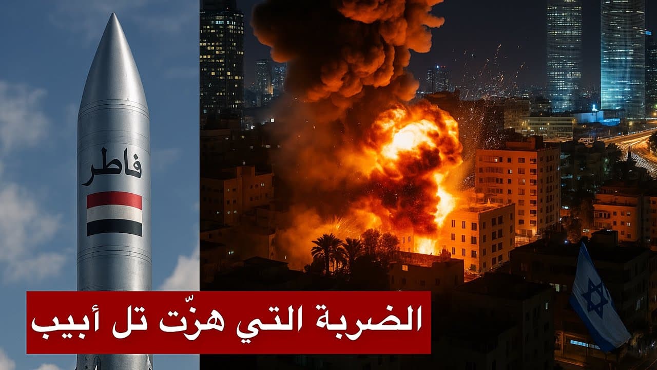 عاجل | رشقة يمنية ثقيلة يتصدرها صاروخ “فاطر” تضرب قلب تل أبيب الان وسط رعب غير مسبوق
