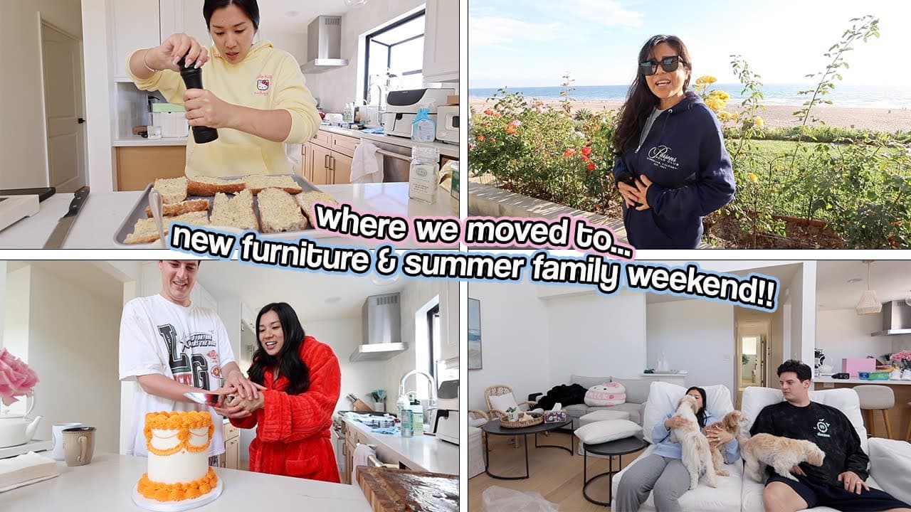 WHERE WE MOVED TO... New Furniture & Family Weekend!!