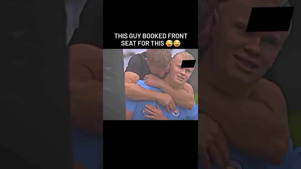 This guy booked front row seats for this