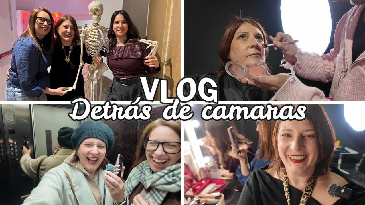 📹Vlog Detrás de cámaras/1 día conmigo en Madrid/ compras🛍️último día de grabación 🎥