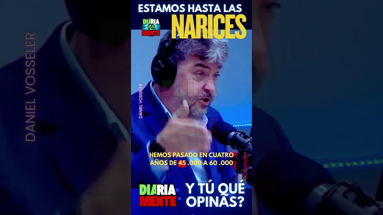ESTAMOS HASTA LAS NARICES!DANIEL VOSSELER , INDIGNACIÓN MÁXIMA! #españa #vox #pp #politica #psoe