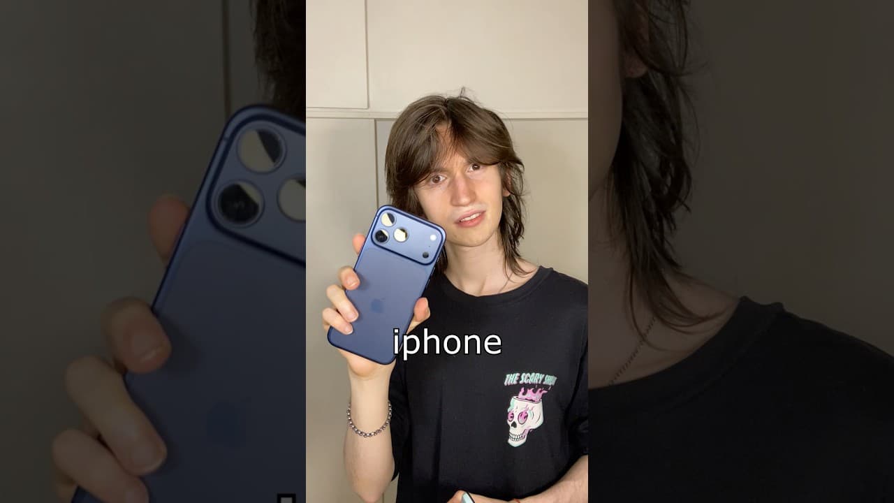 IPHONE 17 VS CELULAR NORMAL