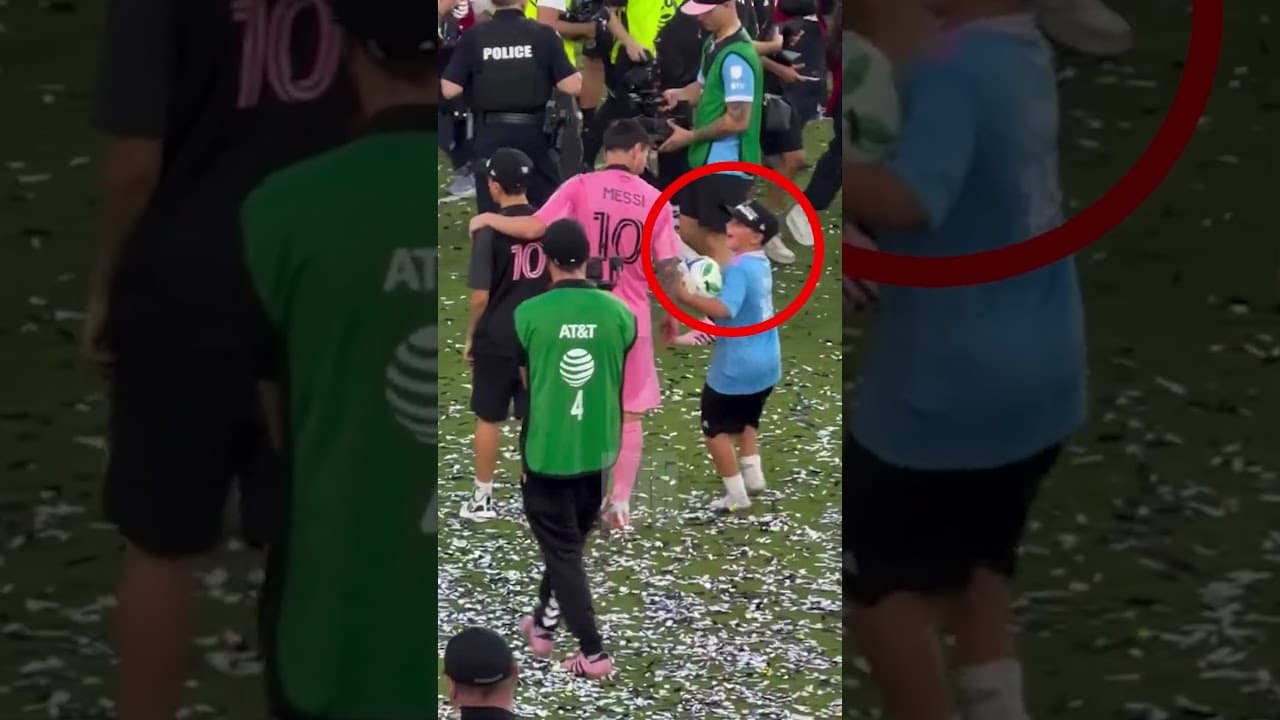 Mateo Messi aprendio una nueva habilidad y se  lo dijo a su papa y a Suarez