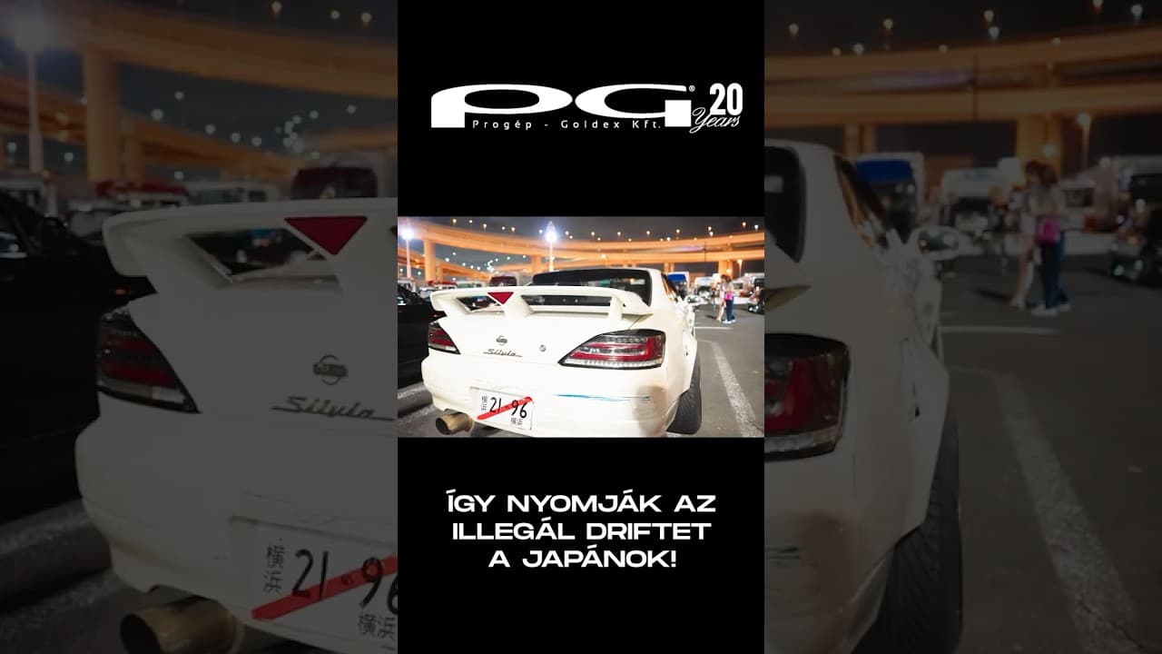 Illegál drift Japánban, új gumiszettel, sisakkal, ahogy kell! #progep #bpfight #japan