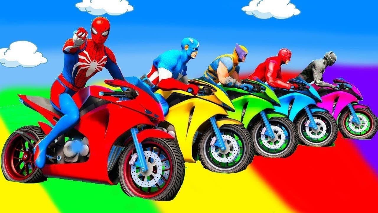 SPIDER MAN against TUNG TUNG TUNG SAHUR on Motorcycle in RAINBOW SPIDERS BRIDGE  GTA MULTIVERSE