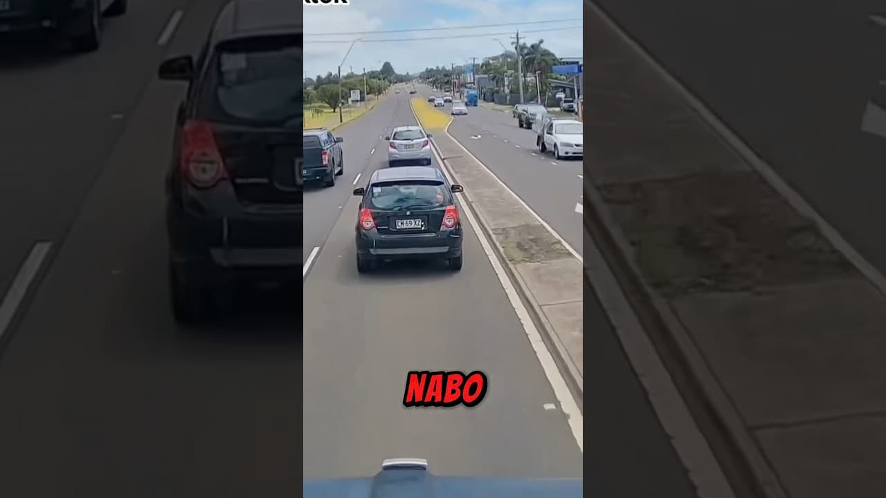 Un conductor acabaría perseguido por la policía por acosar a un camionero