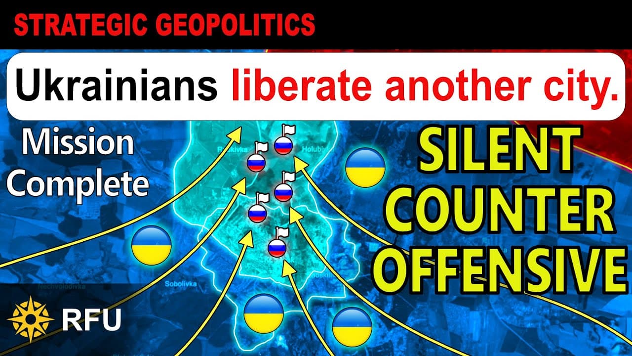 Ukraine completes a decisive counteroffensive and liberates Kupiansk city