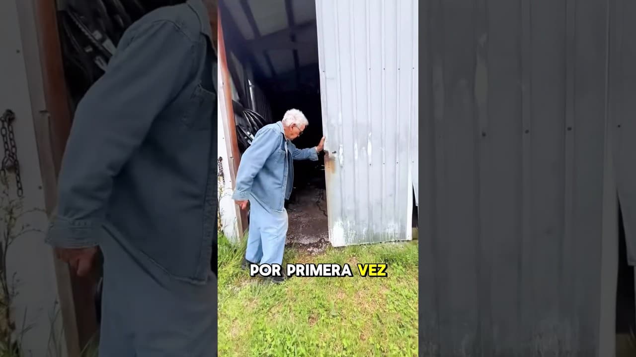 El increíble hallazgo en el garaje después de 10 años 🚗✨