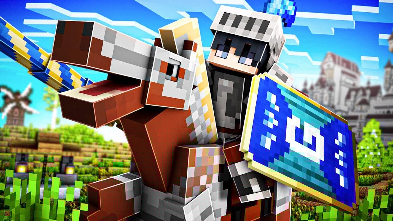 Minecraft, aber als RITTER...