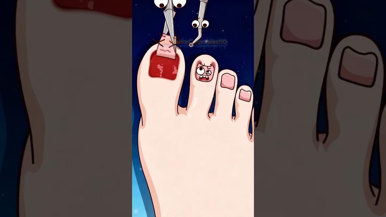 🦶¿Por qué se produce la paroniquia?❓#shorts