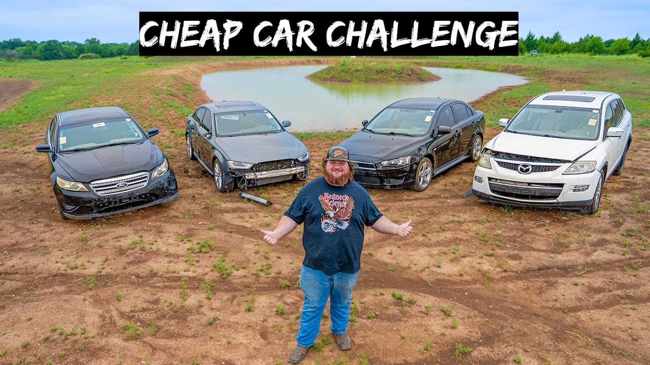 $1500 Car Challenge On My New Racetrack