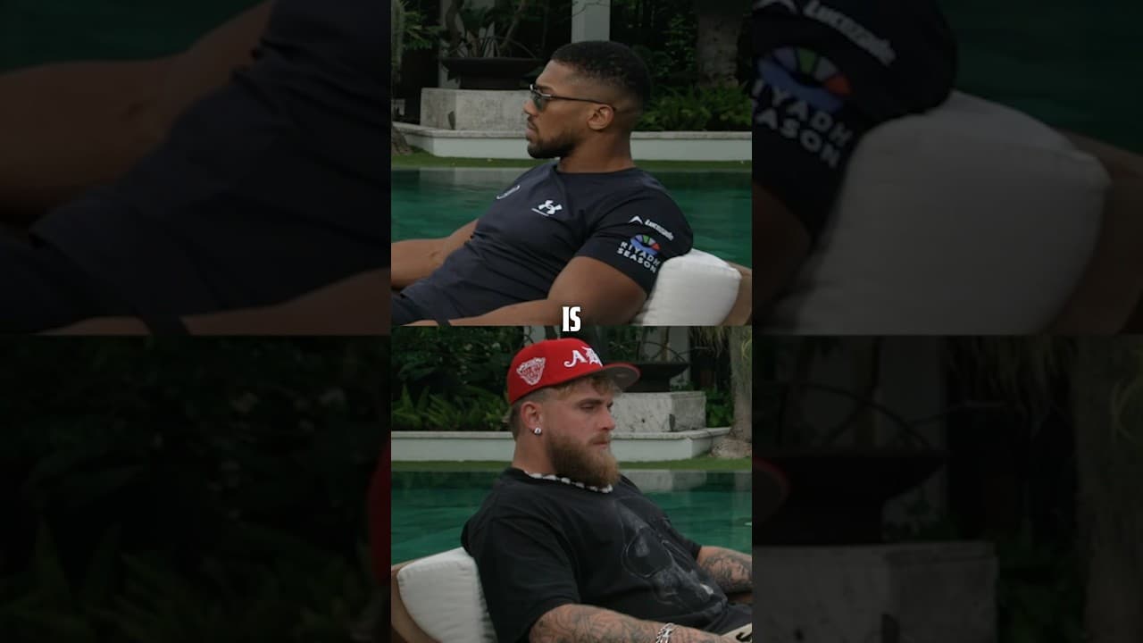 IS JAKE PAUL ON ANTHONY JOSHUA’S LEVEL? 🤔