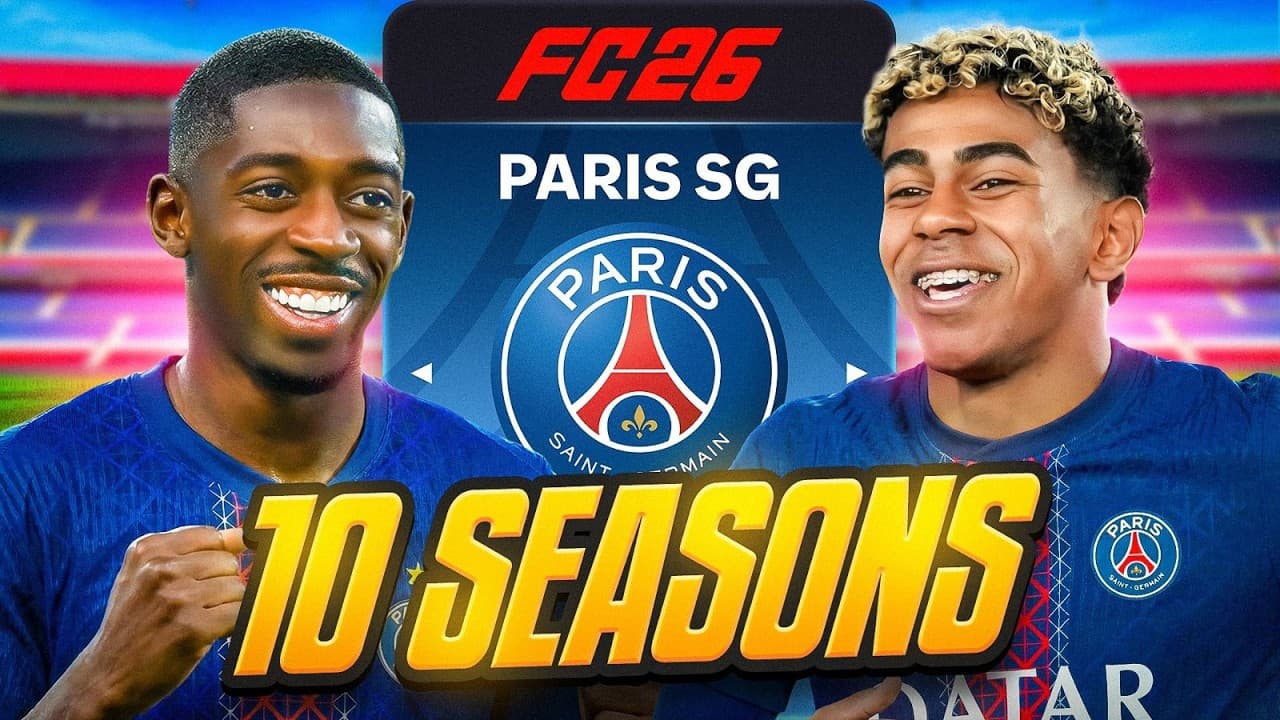 I Takeover PSG for 10 Seasons…