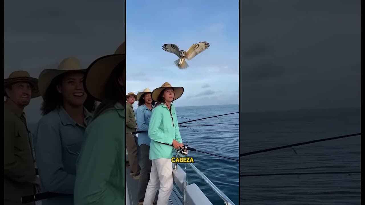 *Por qué los búhos a veces aterrizan sobre personas*