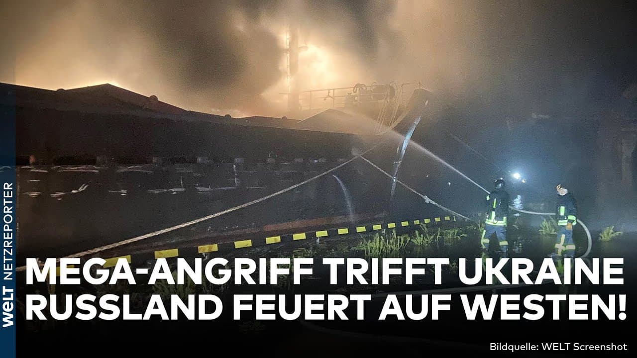PUTINS KRIEG: Donnerschlag! Russland startet heftige Angriffe auf Westen der Ukraine mit Raketen