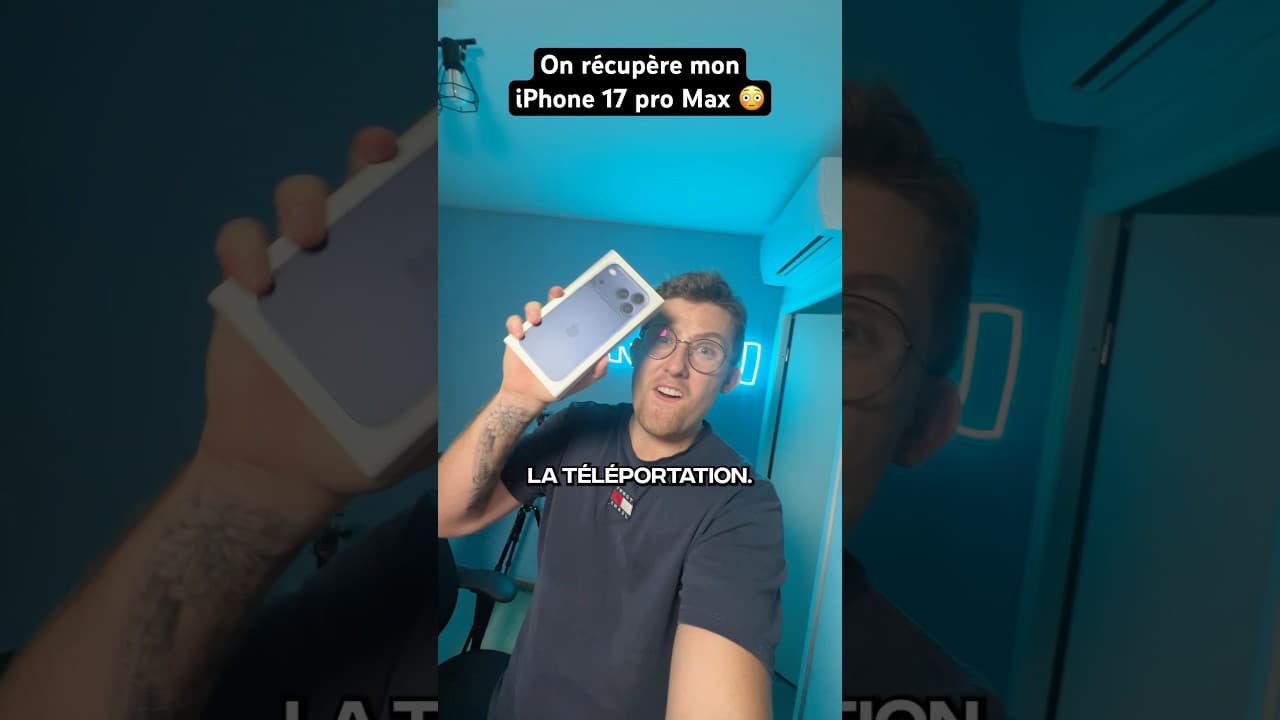 ON RÉCUPÈRE MON IPHONE 17 PRO MAX 😳 (Jour 17 Glow Up) #shorts #keonii #glowup #iphone17 #tiktok