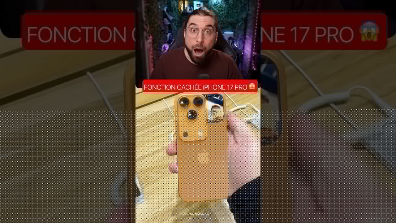 iPHONE 17 PRO : 1 SECRET CACHÉ PAR APPLE ? 😱