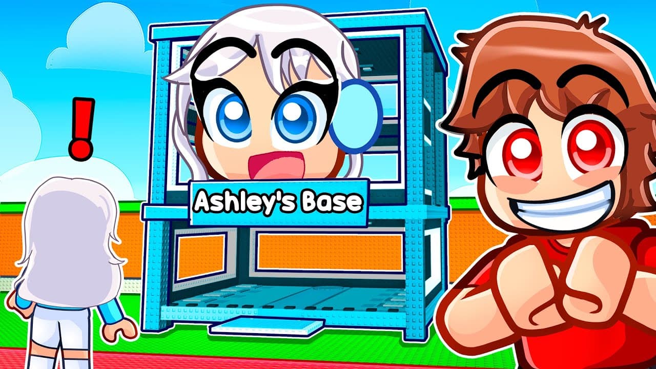 Giving My Crush HER OWN BASE in Steal a Brainrot…