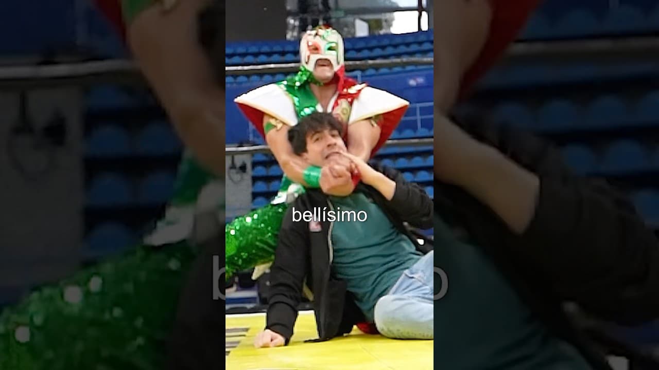 Yo VS luchador profesional.