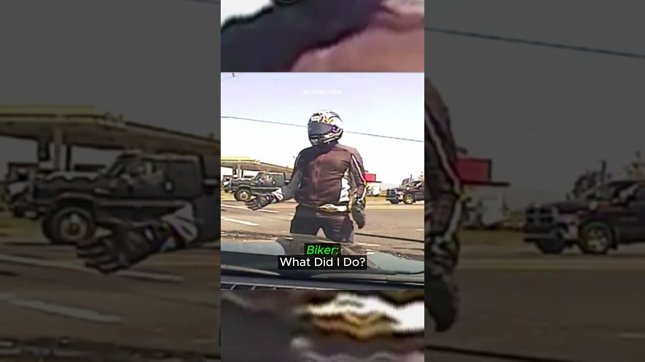 Biker Wins $180K After Police Captain Kicked Him