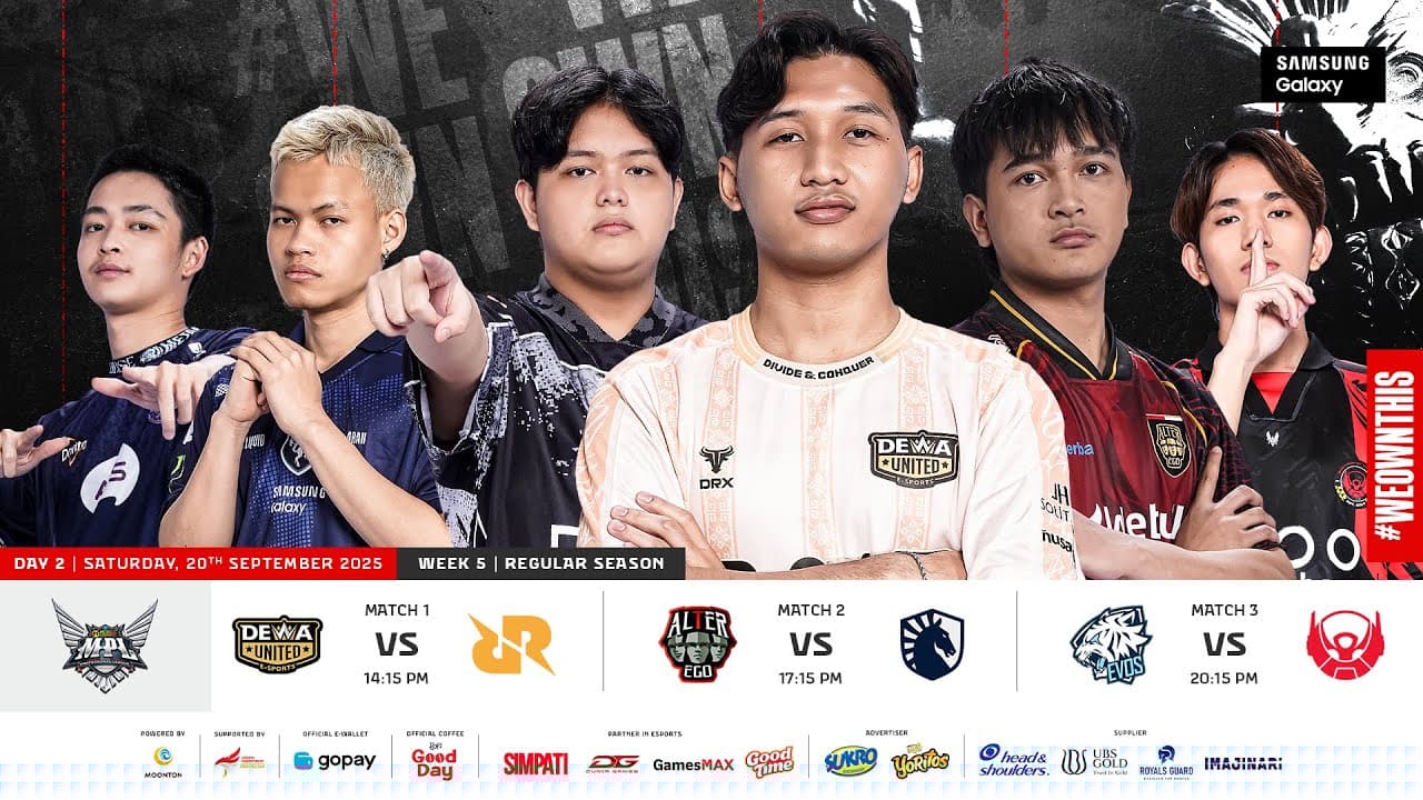 🔴 LIVE | MPL ID S16 | RS Day 2 Week 5 | English