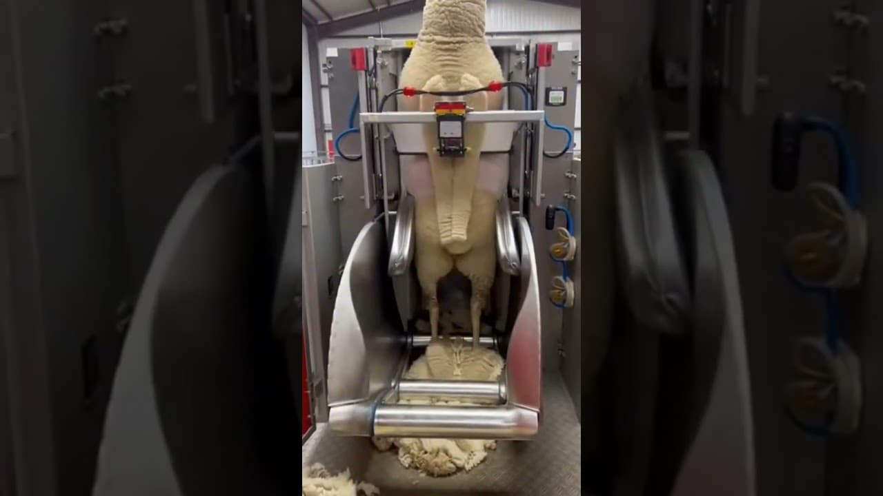 Watch the Shearing Magic Happen! 🐑✨