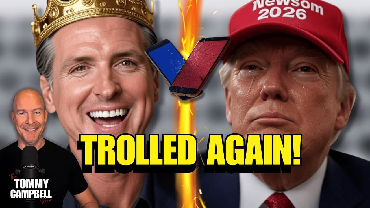 Gavin Newsom Trolls Trump AGAIN — and It’s Even Funnier