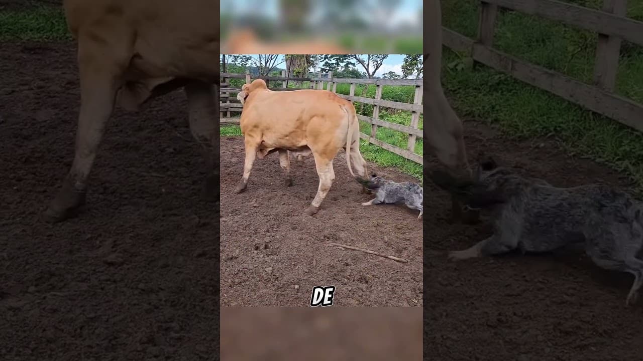 ¡Un verdadero vaquero del campo! #ganaderia #shorts #perros #caballos