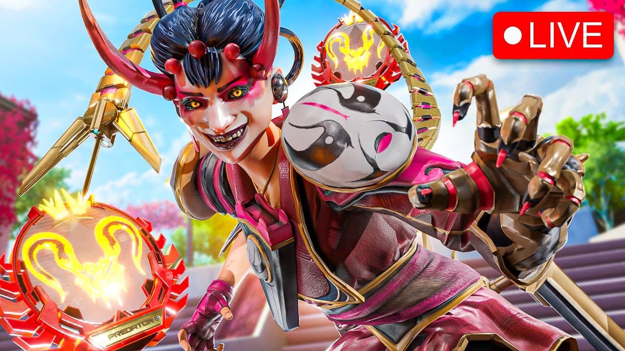 SOLO Ranked 🔴 LIVE Apex Legends Season 26 Predator GRIND