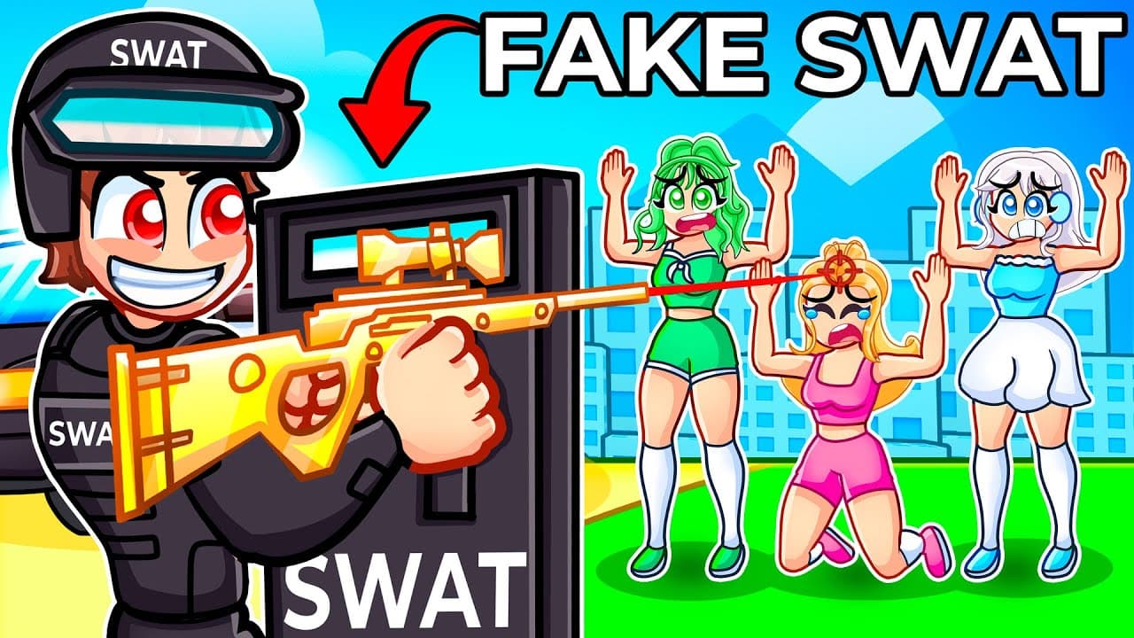 I Pretended To Be SWAT In GTA 5 To Troll MY CRAZY FAN GIRLS...