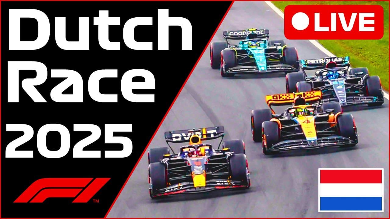 🔴F1 LIVE - Dutch GP RACE - Commentary + Timing