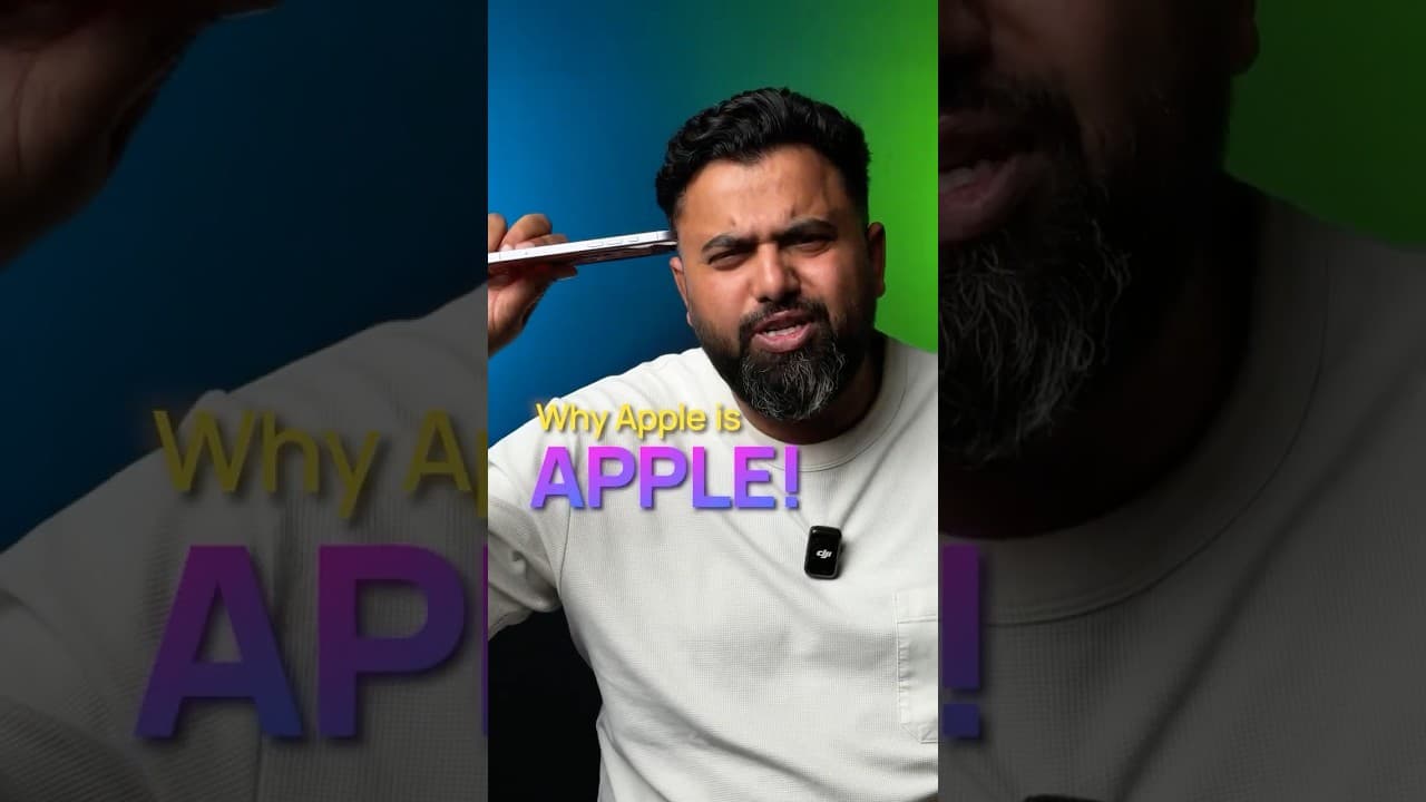 This is why Apple is Apple!