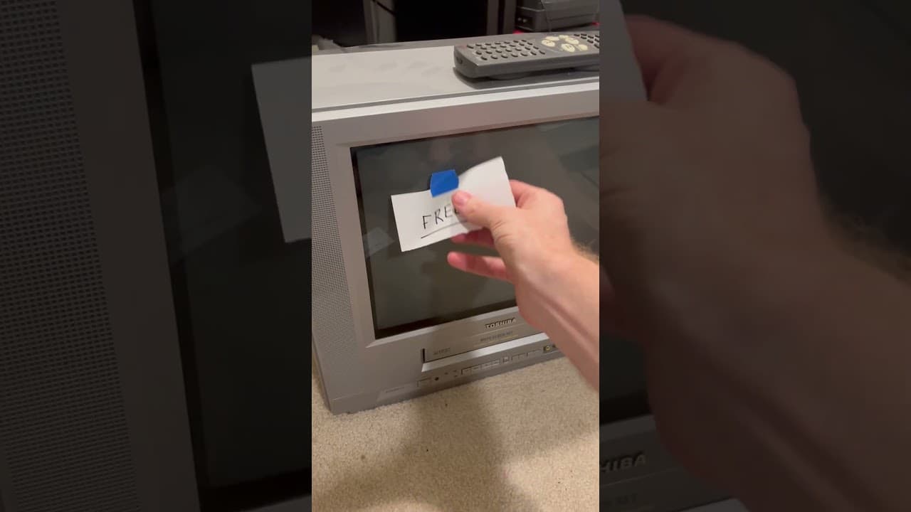 How To Sell CRT TVs