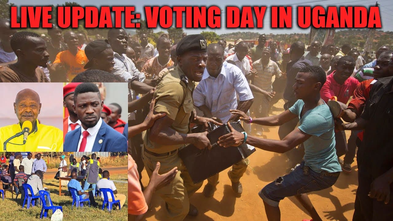 LIVE: Uganda Voting Day Crisis — Internet Shutdown, Failed Voting Machines & Widespread Delays