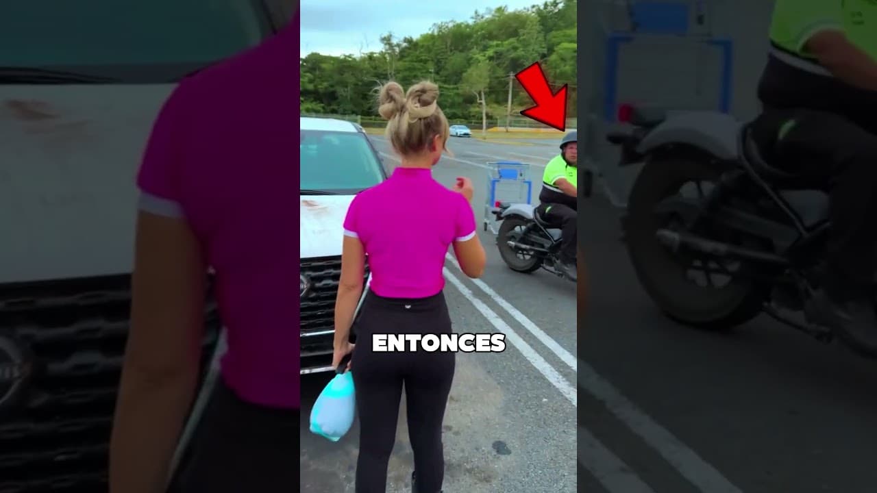 Esta Chica Limpió El Coche De Un Desconocido 😯❤️