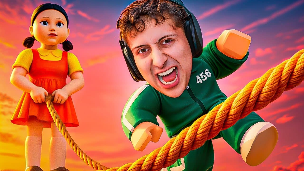 JUGUÉ EL JUEGO DEL CALAMAR 3 EN ROBLOX 😰