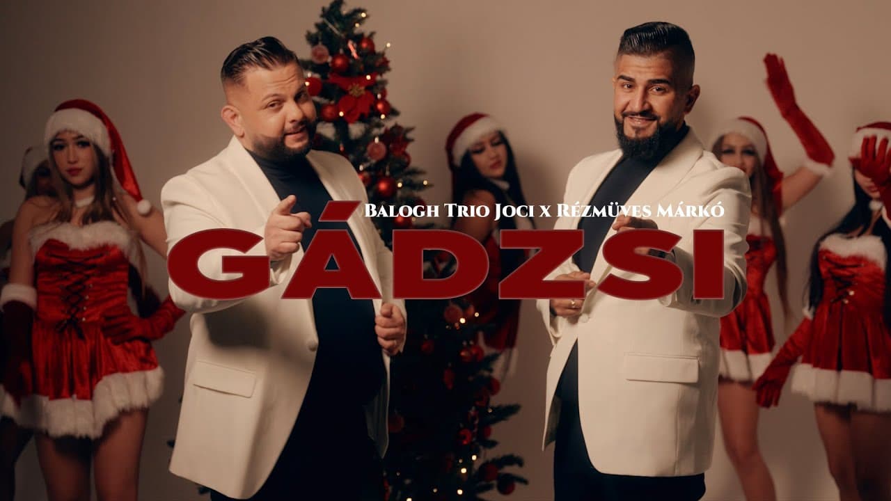 Balogh Trio Joci x Rézmüves Márkó - GÁDZSI /OFFICIAL MUSIC VIDEO 4K/