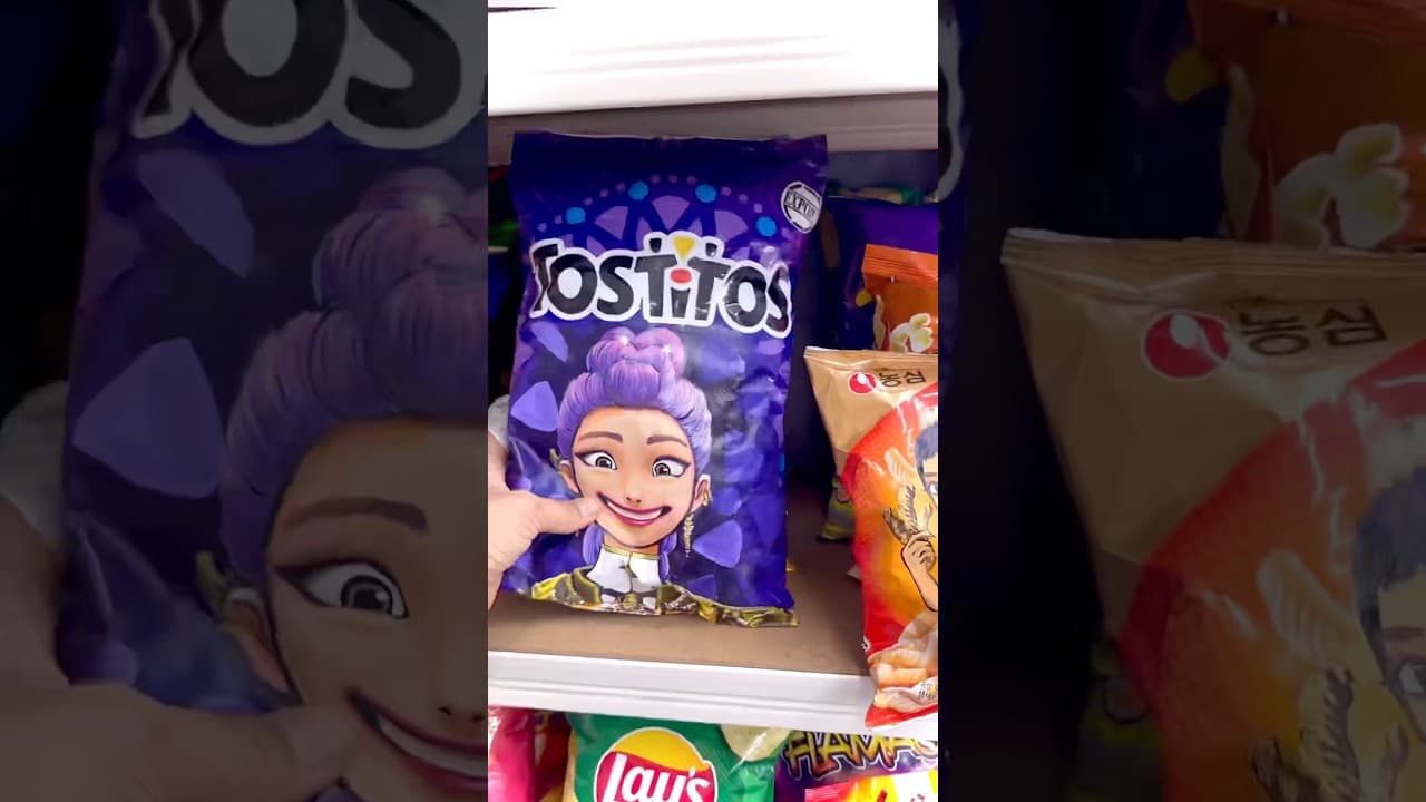 Found a New Tostitos Edition – Rumi!💜#kpopdemonhunter #kdh #drawing